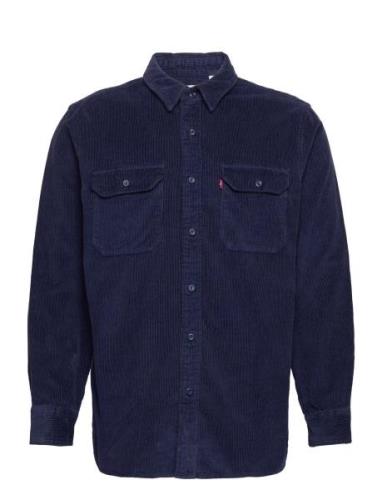 Classic Worker Naval Academy Tops Shirts Casual Navy LEVI´S Men