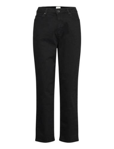 Mollyfv Ankle Bottoms Jeans Straight-regular Black FIVEUNITS