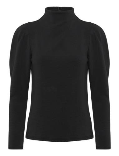 Slffenja Ls T-Neck Top B Noos Tops Blouses Long-sleeved Black Selected...