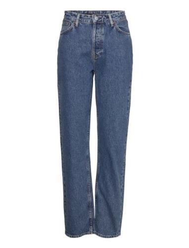 Lofty Lo Bottoms Jeans Straight-regular Blue Nudie Jeans