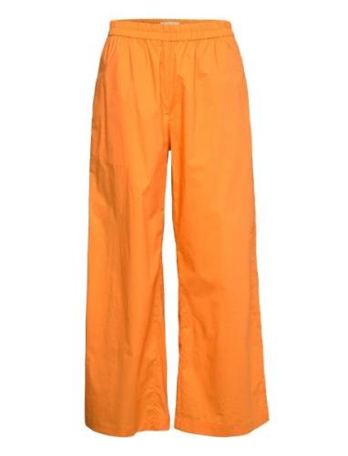 Aishapw Pa Bottoms Trousers Wide Leg Orange Part Two