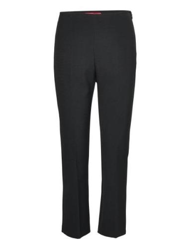 Meta Bottoms Trousers Straight Leg Black Max&Co.