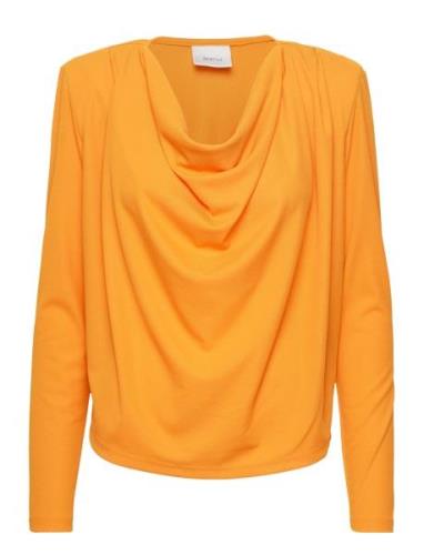 Uminagz Blouse Tops Blouses Long-sleeved Orange Gestuz