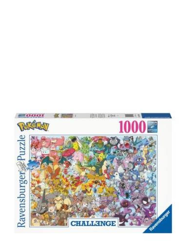 Challenge Pokémon 1000P Toys Puzzles And Games Puzzles Classic Puzzles...