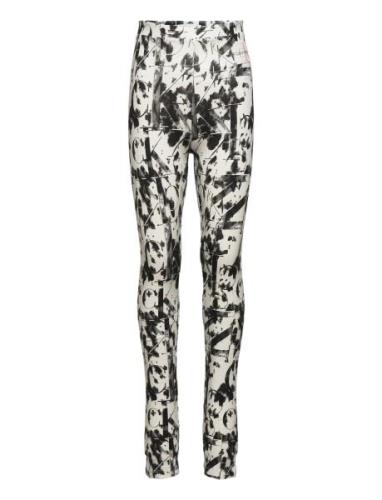 Active Aop Legging Bottoms Leggings Multi/patterned Calvin Klein