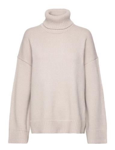 Keik Turtleneck 11250 Tops Knitwear Turtleneck Cream Samsøe Samsøe