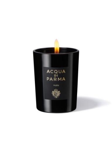 Signatures Yuzu Candle 200 Gr. Tuoksukynttilä Black Acqua Di Parma