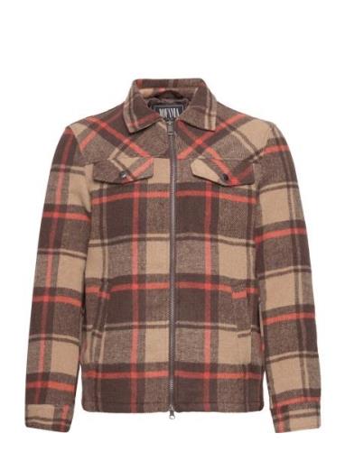 Paul Checked Shirt Tops Overshirts Multi/patterned Jofama