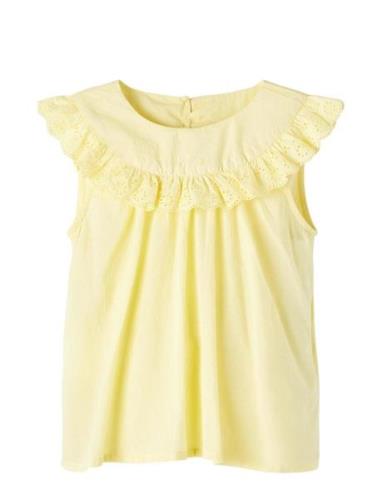 Nmffetulle Top Tops Blouses & Tunics Yellow Name It