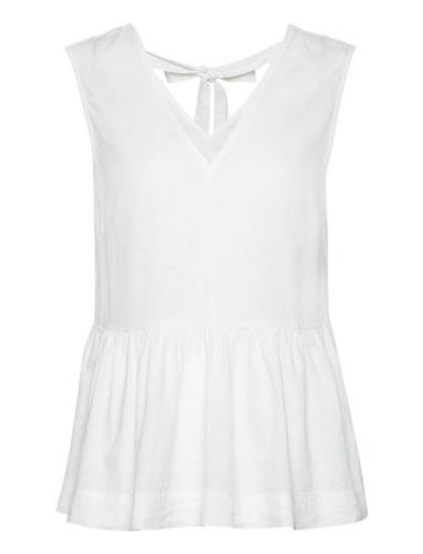 Odetteiw Top Tops Blouses Sleeveless White InWear