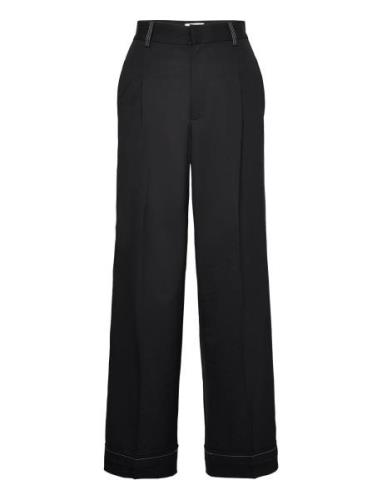 Andela-M Bottoms Trousers Wide Leg Black MbyM