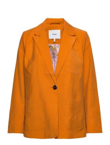 Numercedes Blazer Blazers Single Breasted Blazers Orange Nümph