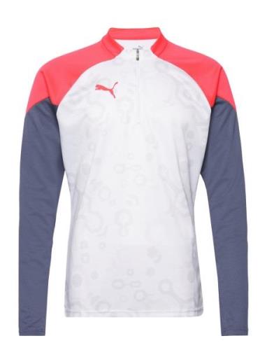 Individualcup 1/4 Zip Top Sport Sweat-shirts & Hoodies Sweat-shirts Wh...