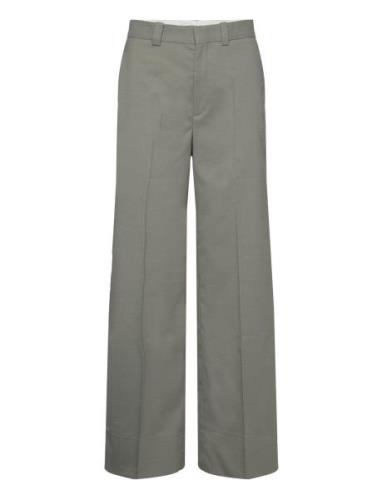 Rodebjer Emilou Bottoms Trousers Wide Leg Grey RODEBJER