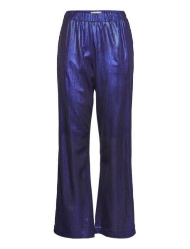 Tuula Pants Bottoms Trousers Wide Leg Blue Lollys Laundry