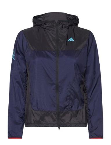 Adizero Jkt W W Sport Sport Jackets Black Adidas Performance