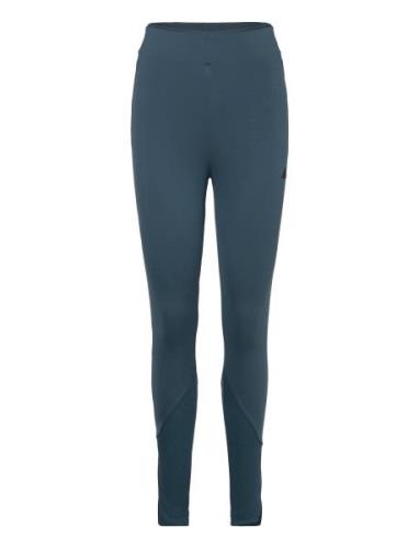 W Z.n.e. Leg Sport Running-training Tights Blue Adidas Sportswear