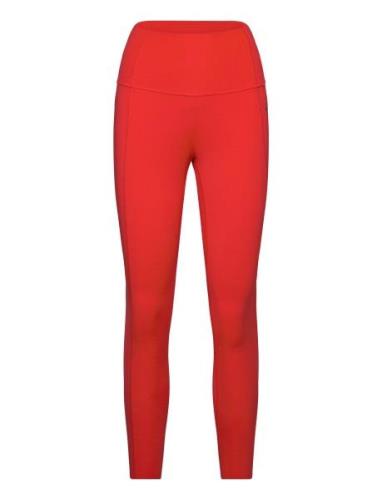 Opme Power 7/8 Sport Running-training Tights Red Adidas Performance