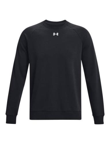 Ua Rival Fleece Crew Sport Sweat-shirts & Hoodies Sweat-shirts Black U...