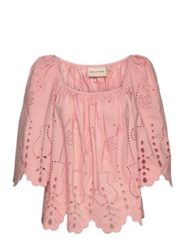 Misa Tops Blouses Long-sleeved Pink Stella Nova