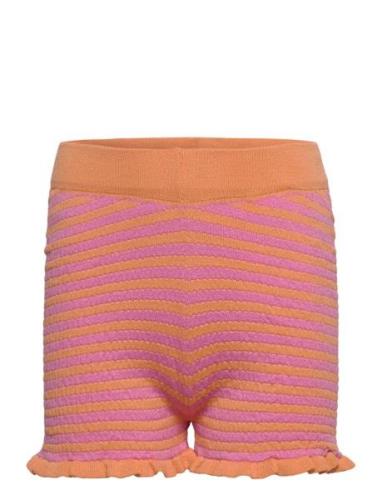 Kogsally Crepe Shorts Knt Bottoms Shorts Multi/patterned Kids Only