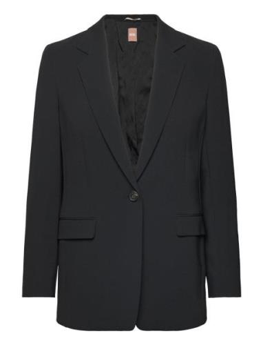 Jocaluah Blazers Single Breasted Blazers Black BOSS