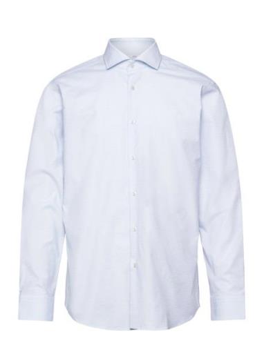 H-Joe-Spread-C1-222 Tops Shirts Business Blue BOSS