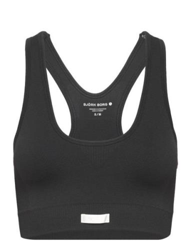 Studio Low Seamless Bra Sport Bras & Tops Sports Bras - All Black Björ...