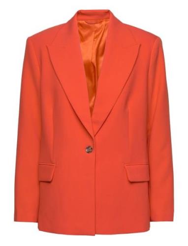 2Nd Janet - Attired Suiting Blazers Single Breasted Blazers Orange 2ND...