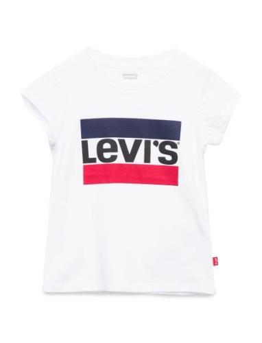 Levi's® Graphic Tee Shirt Tops T-shirts Short-sleeved White Levi's