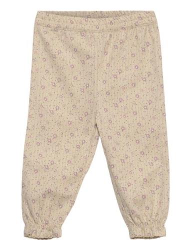 Pants Woven Bottoms Trousers Beige Fixoni