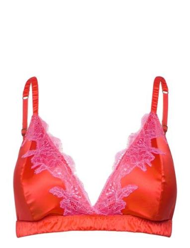 Bowie Lingerie Bras & Tops Soft Bras Bralette Red Love Stories