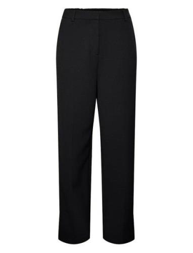 Yaslikka Hw Wide Pants S. Noos Bottoms Trousers Wide Leg Black YAS