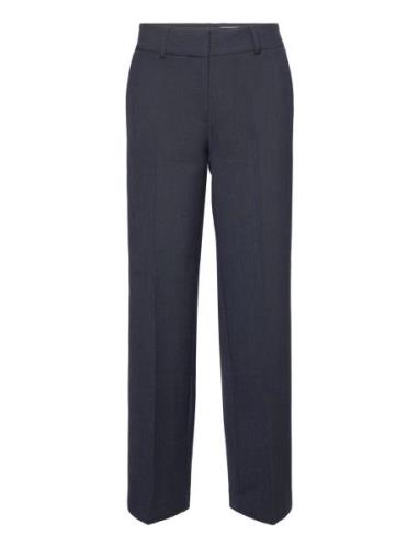 Slfrita Mw Wide Pant Dark Sap Mel Noos Bottoms Trousers Straight Leg B...