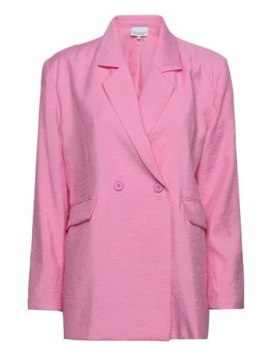 Mika Over Blazer Blazers Double Breasted Blazers Pink Noella