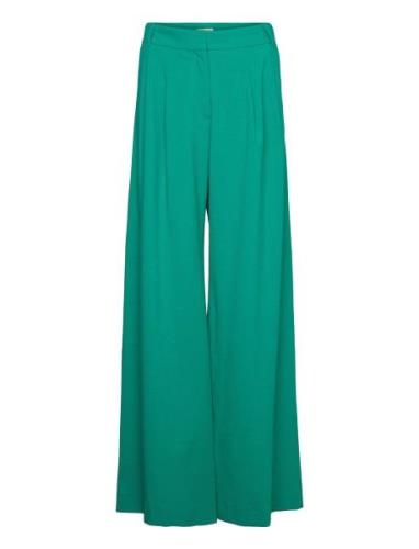 Nino Bottoms Trousers Wide Leg Blue Baum Und Pferdgarten