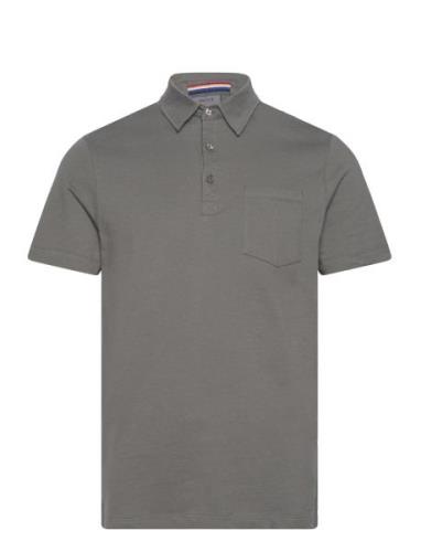 Arese Ss Polo M Tops Polos Short-sleeved Grey SNOOT