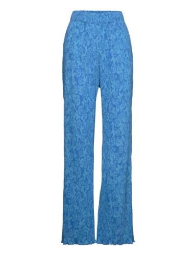 Enmette Pants 6954 Bottoms Trousers Straight Leg Blue Envii