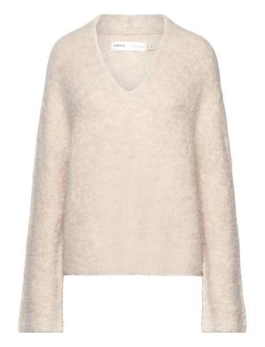 Roccoiw Pullover Tops Knitwear Jumpers Beige InWear