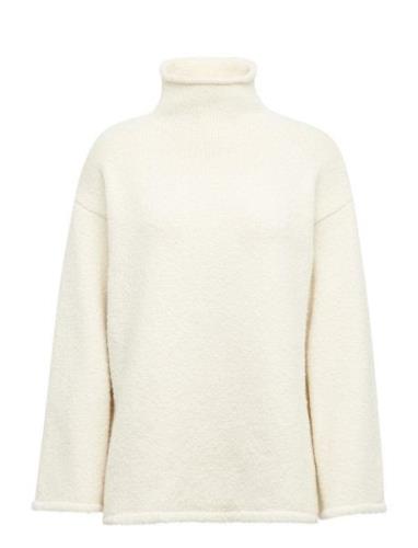 Karinakb Turtleneck Tops Knitwear Jumpers Cream Karen By Simonsen