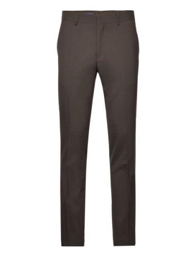 Malas Bottoms Trousers Formal Brown Matinique