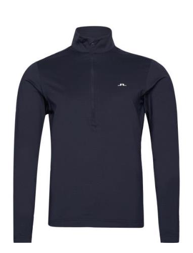 Luke Half Zip Mid Layer Sport Sweat-shirts & Hoodies Sweat-shirts Navy...