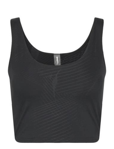 Onpcate Aop Crop Train Bra Top Sport T-shirts & Tops Sleeveless Black ...