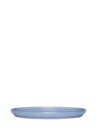 Amare Lunch Plate Home Tableware Plates Dinner Plates Blue Hübsch