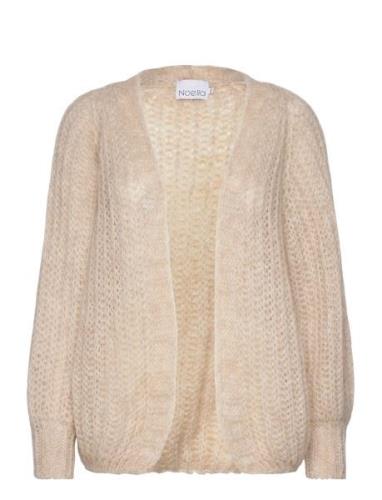 Joseph Cardigan Solid Tops Knitwear Cardigans Beige Noella