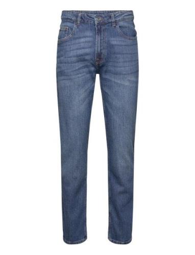 Dpboston Straight Recycled Jeans Bottoms Jeans Regular Blue Denim Proj...