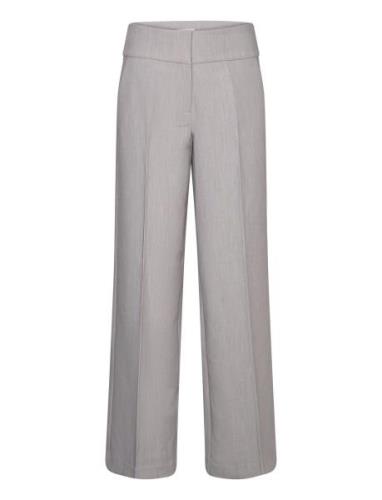 Umika-M Bottoms Trousers Wide Leg Grey MbyM