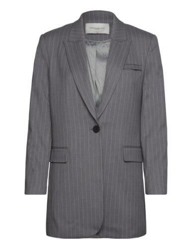 Cmtailor-Long-Blazer Blazers Single Breasted Blazers Grey Copenhagen M...