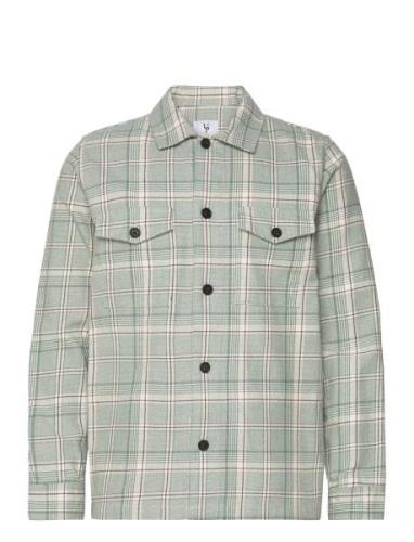 Matheus Overshirt Tops Overshirts Green Urban Pi Ers