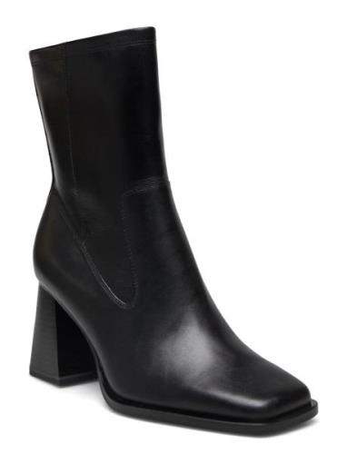 Women Boots Shoes Boots Ankle Boots Ankle Boots With Heel Black Tamari...